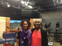 Gesel Mason & Brenda Dixon Gottschild post-show