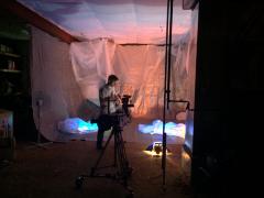 Photo of Daniel Beahm setting shoot for Dance for Camera (1 of 2)