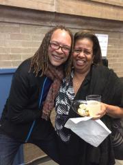 Thomas DeFrantz & Andrea Mason post-show