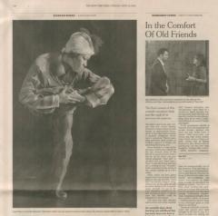 New York Times review of No Boundaries performance 2018