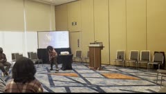 Gesel performing Saturday's Child at IABD